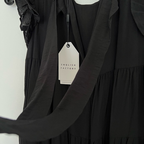 NWT - English Factory flutter sleeve maxi dress - Picture 9 of 11